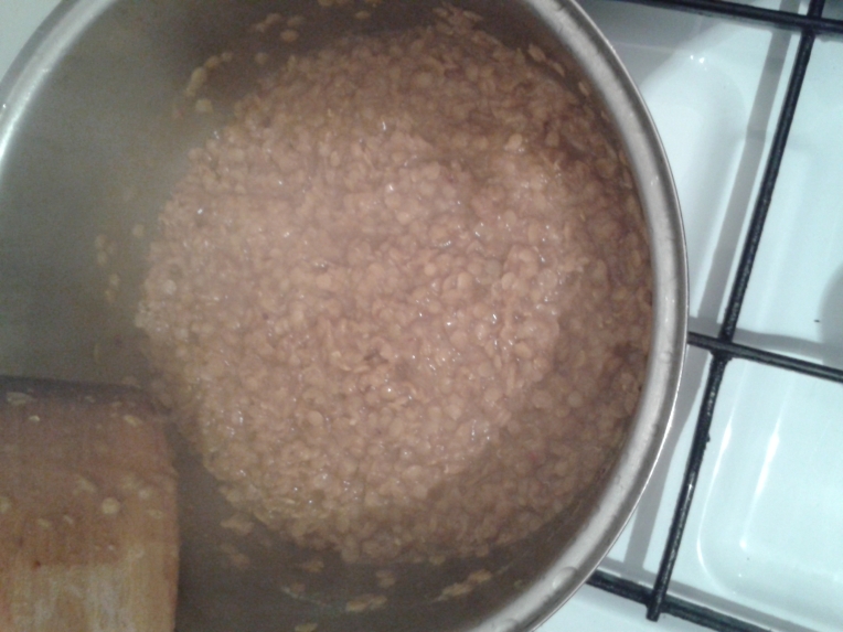 Batch cooking lentils